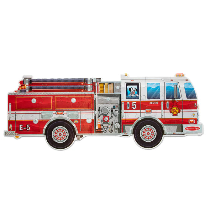 M&D Giant Firetruck Floor Puzzle/51690