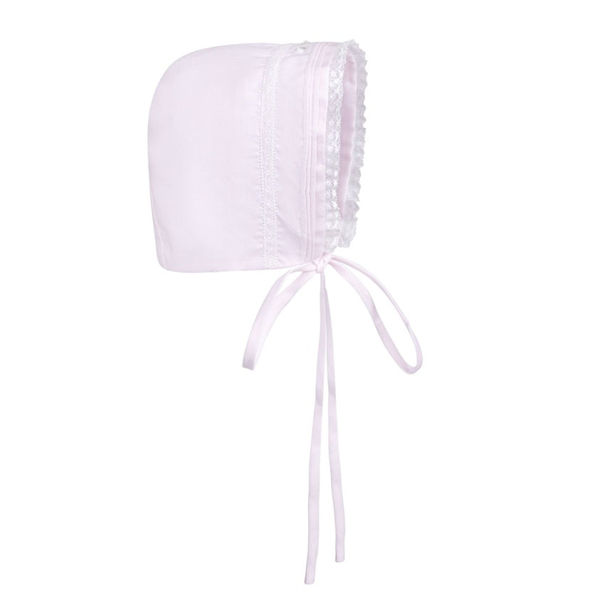 Feltman Floral Bullions & Lace Bonnett-Premie