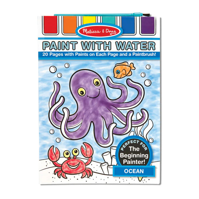 MD Princess Paint w/Water Art Pad