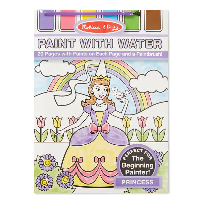 MD Princess Paint w/Water Art Pad