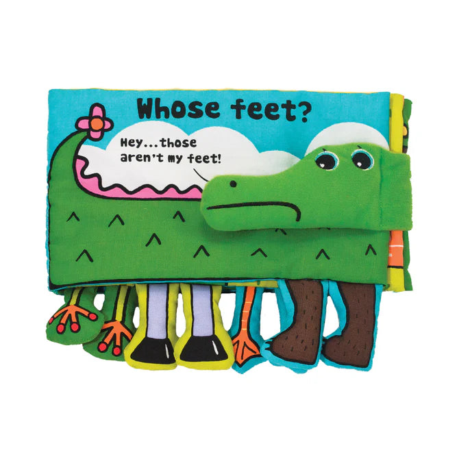 M&D "Who's Feet" Soft Activity Book/9203