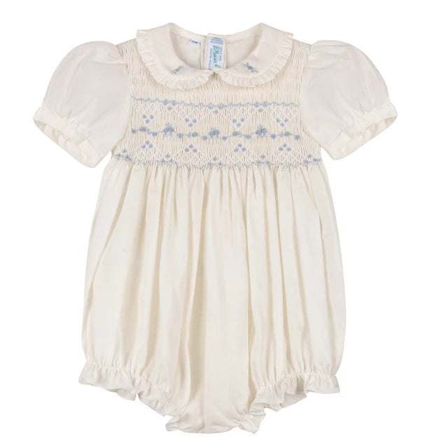 Feltman Girls Heritage Bleu Romper