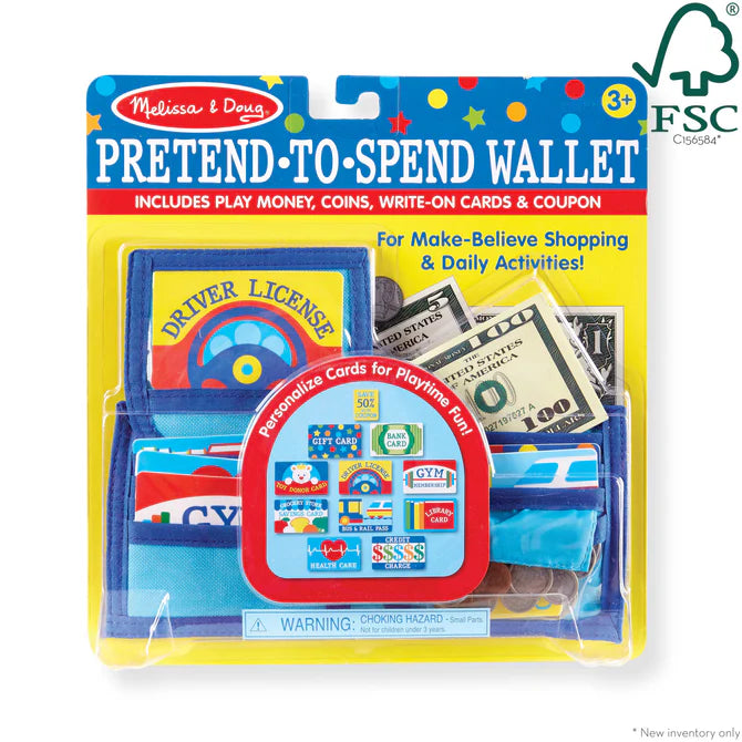 M&D Pretend-to-Spend Wallet