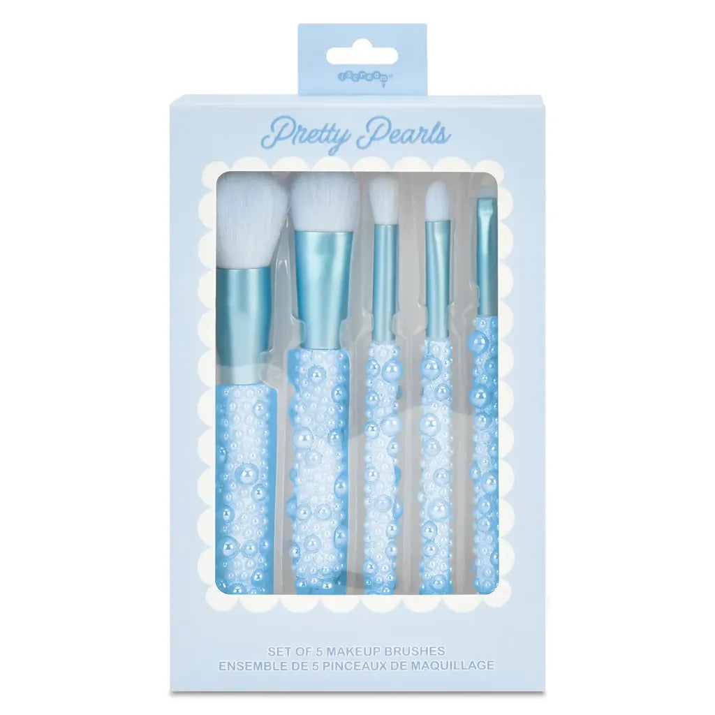 Iscream Bl Pearl Makeup Brush Set