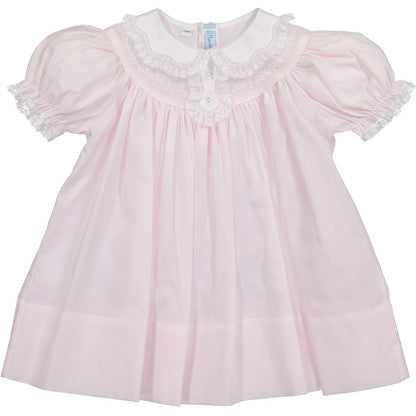Feltman Vintage Scalloped Lace Collar Dress