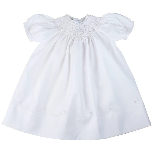 Feltman Pearl Flower Bishop Dress