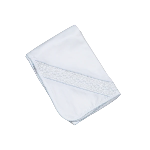 Baby Loren Smocked Receiving Blanket