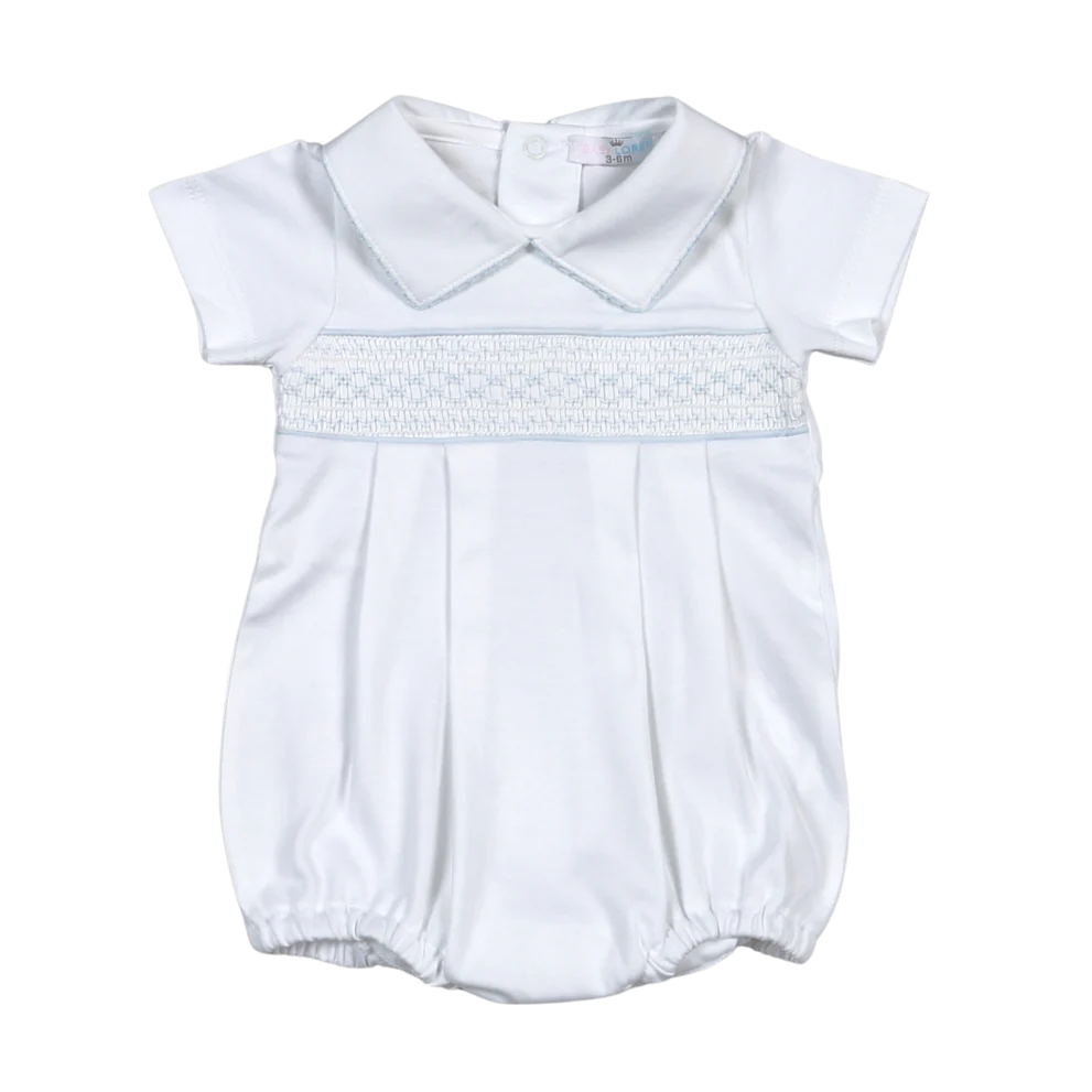 BL Smocked Pima SS Bubble-Tim Bl