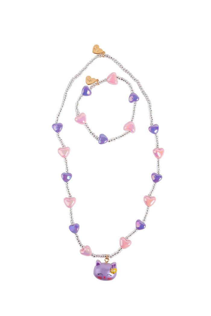 GP Lovely Kitty Necklace/Bracelet Set