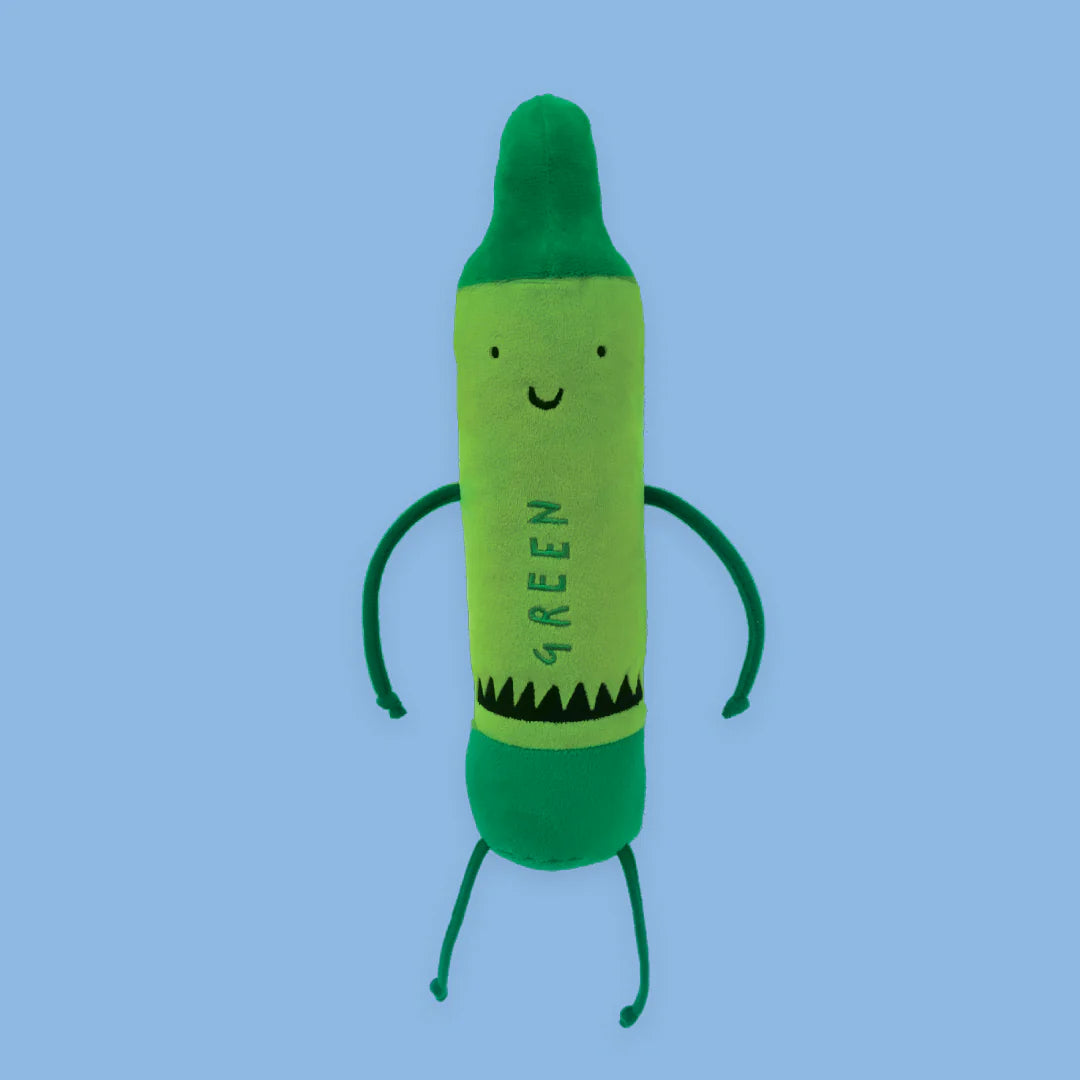 "The Day Crayons Quit Green" Plush