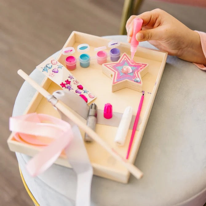 Melissa & Doug Decorate Your Own Princess Wand