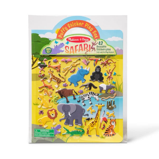 Melissa & Doug Safari Puffy Sticker Play Set