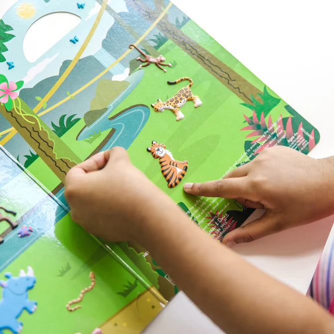 Melissa & Doug Safari Puffy Sticker Play Set