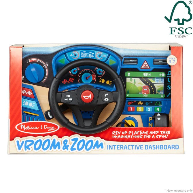 Melissa & Doug Vroom & Zoom Dashboard