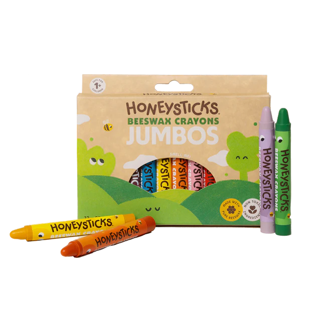 Honeysticks Beeswax Jumbo Crayons