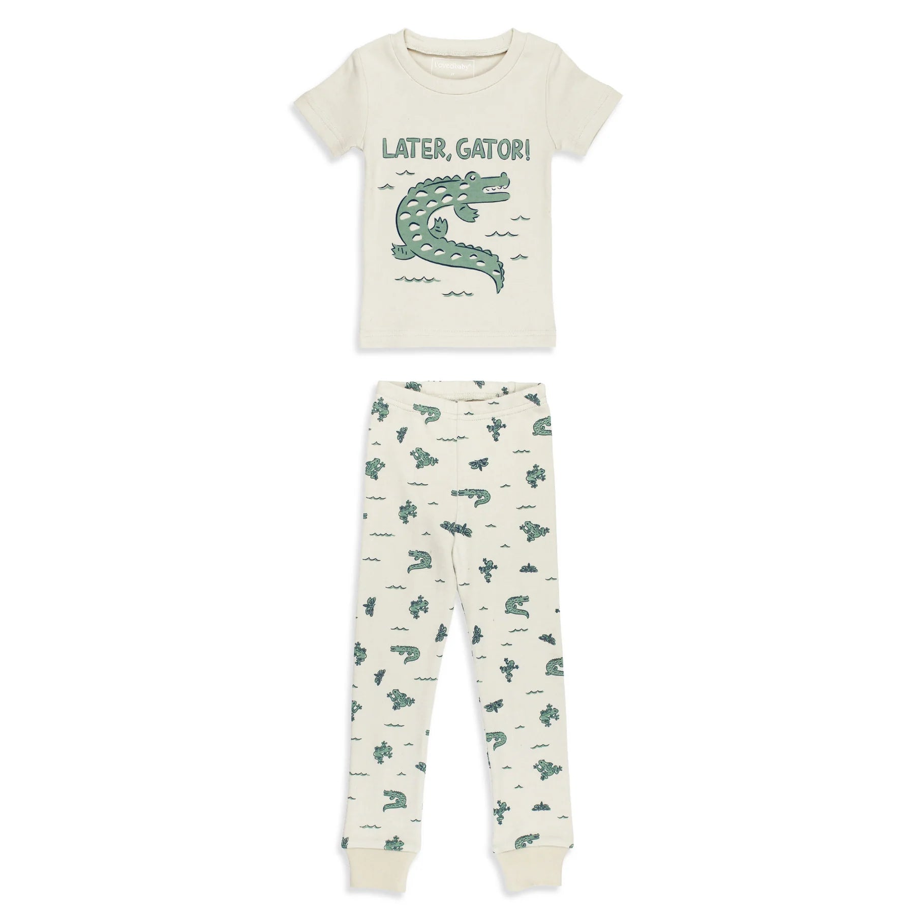 L'oved Baby Kid's Organic S/Sleeve Pj's