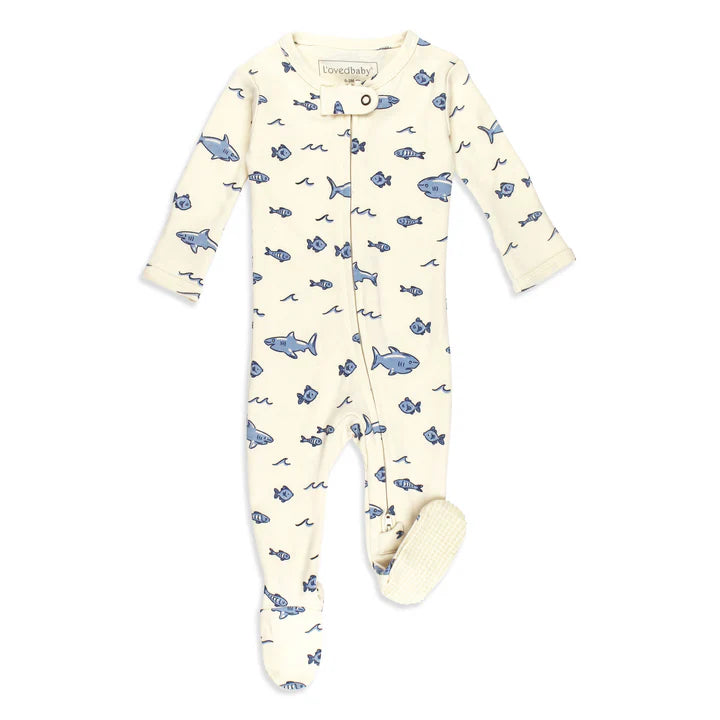L'oved Baby Organic 2-Way Footie