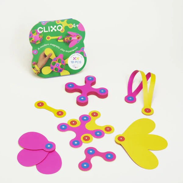 Clixo Itsy Pack-Pink/Yellow