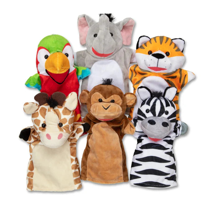 M&D Safari Buddies Hand Puppets/51096