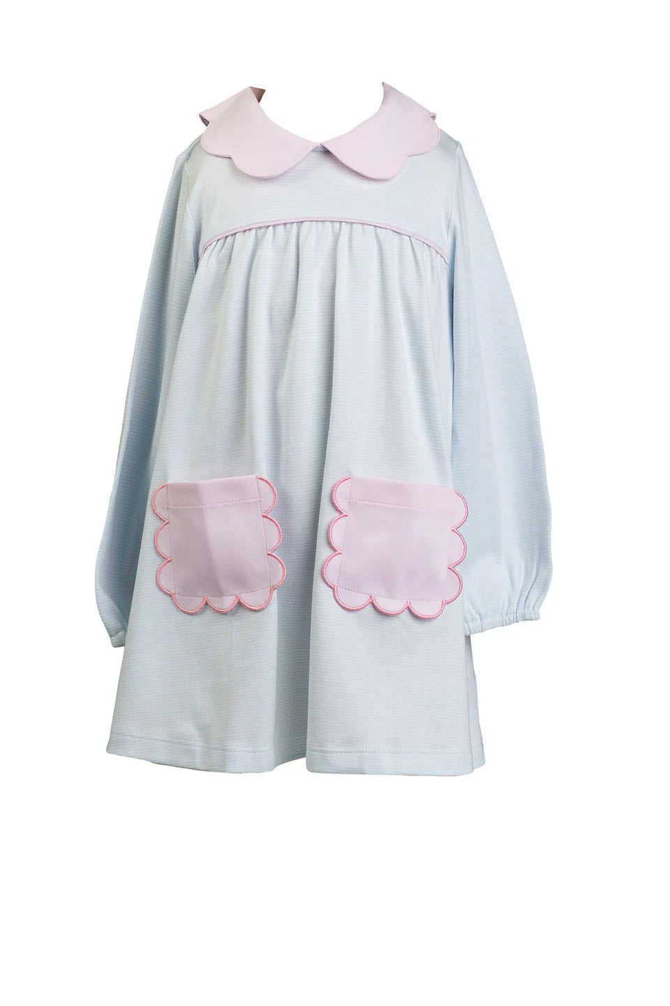PP Scallop Pocket Dress