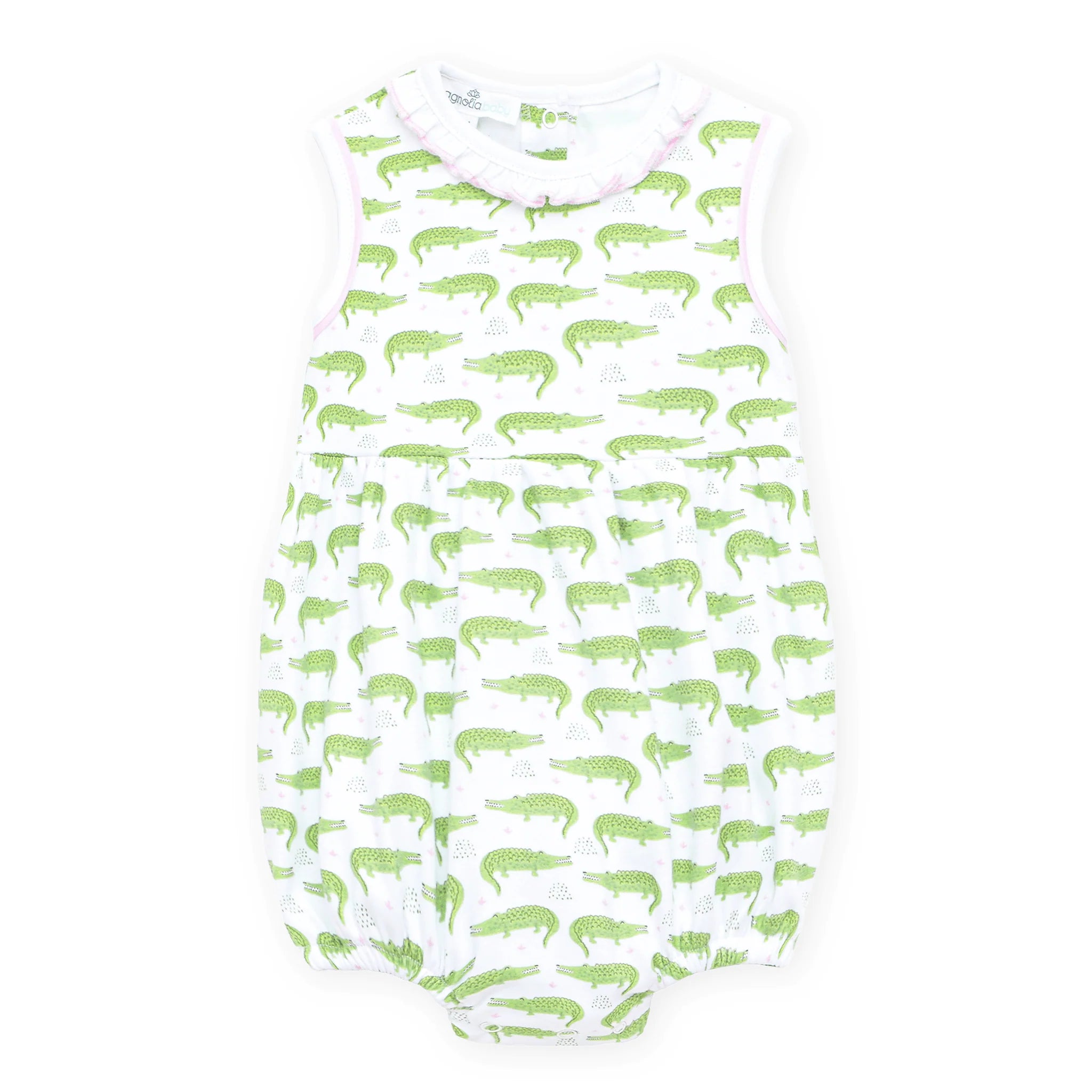 MB Bayou Baby Alligator Print Bubble