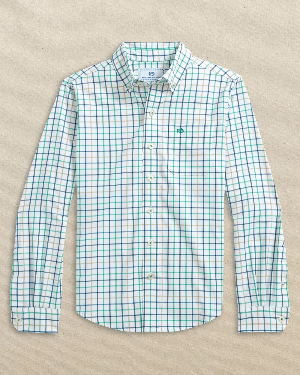 ST Tradewind Tattersal Skipjack Sprt Shirt