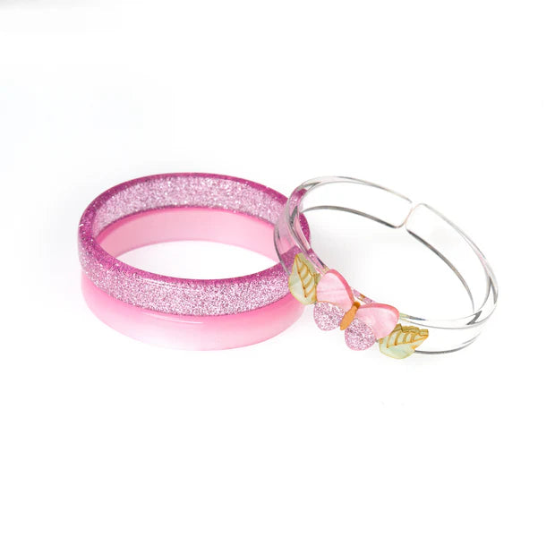 Lily & Roses Pink Bangles