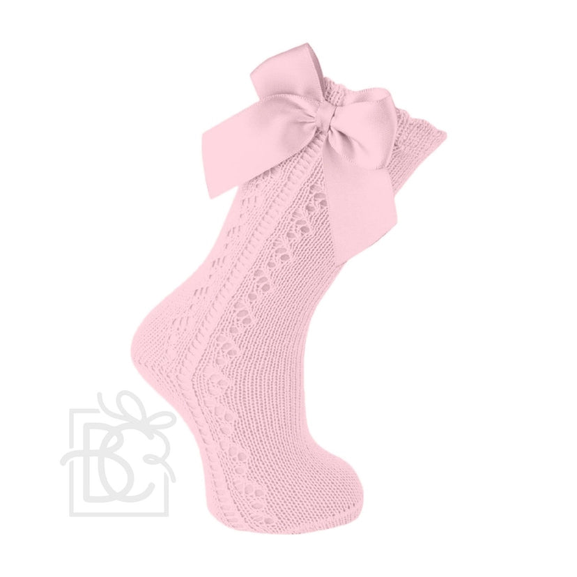 CM OW Knee High Bow Socks