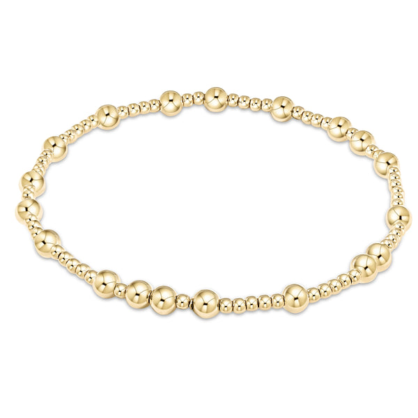 EGirl Gold 4mm Beaded Bracelet- Hope Unwritten