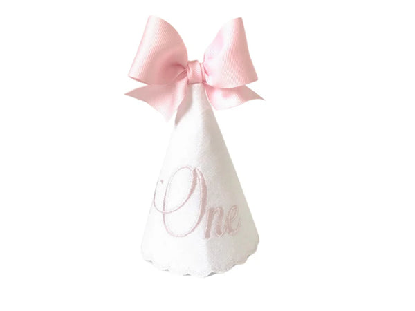 Blush One Party Hat