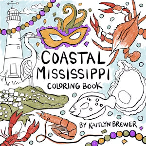 Coastal Mississippi Coloring Book