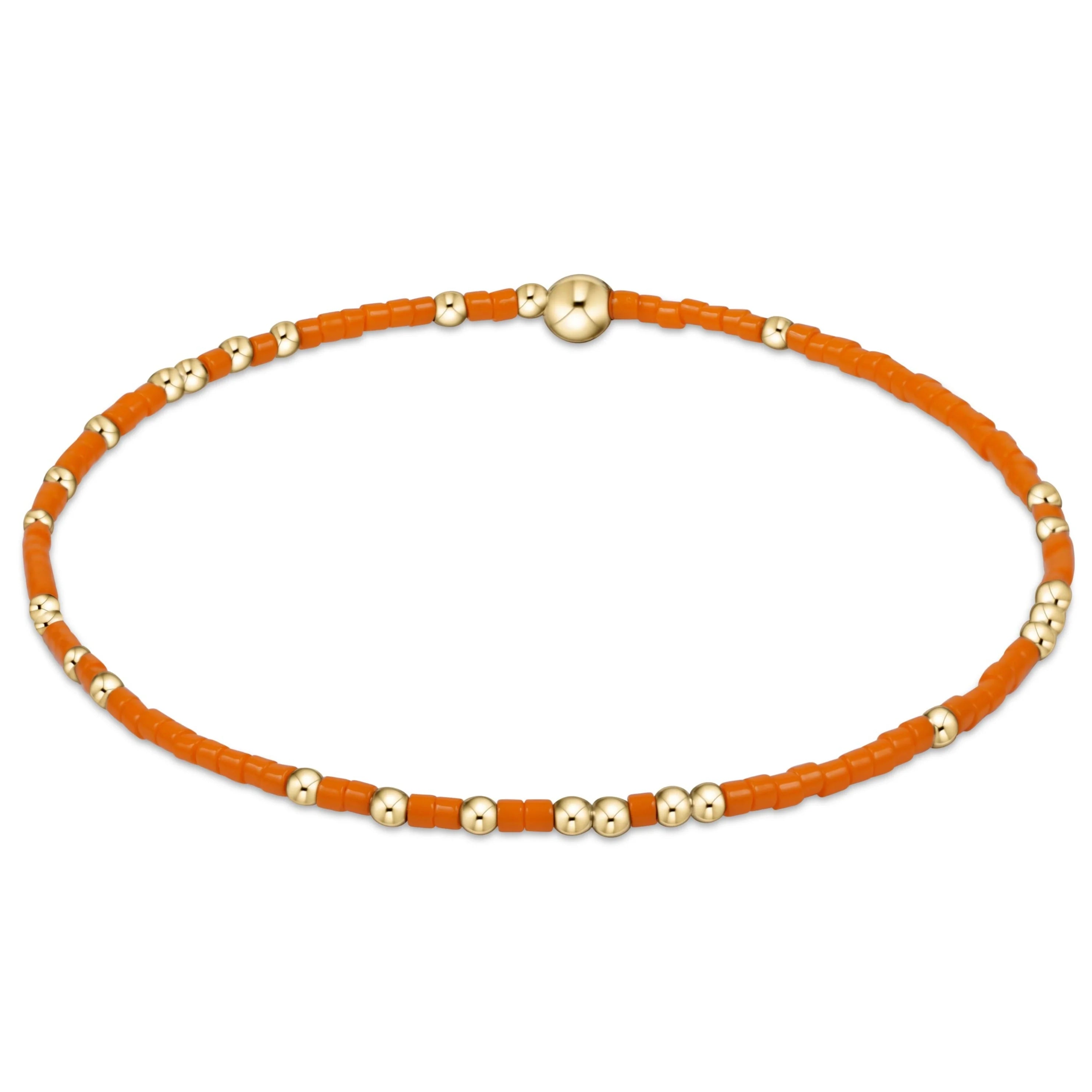 Gameday Hope unwritten bracelet -Orange