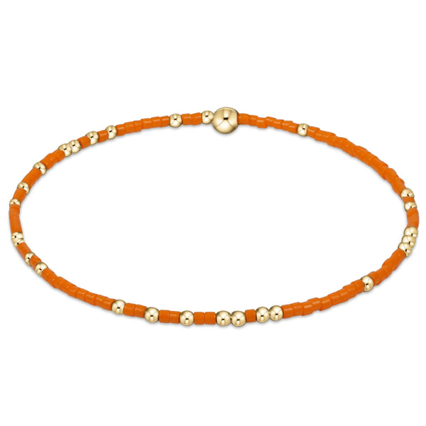 Gameday Hope unwritten bracelet -Orange