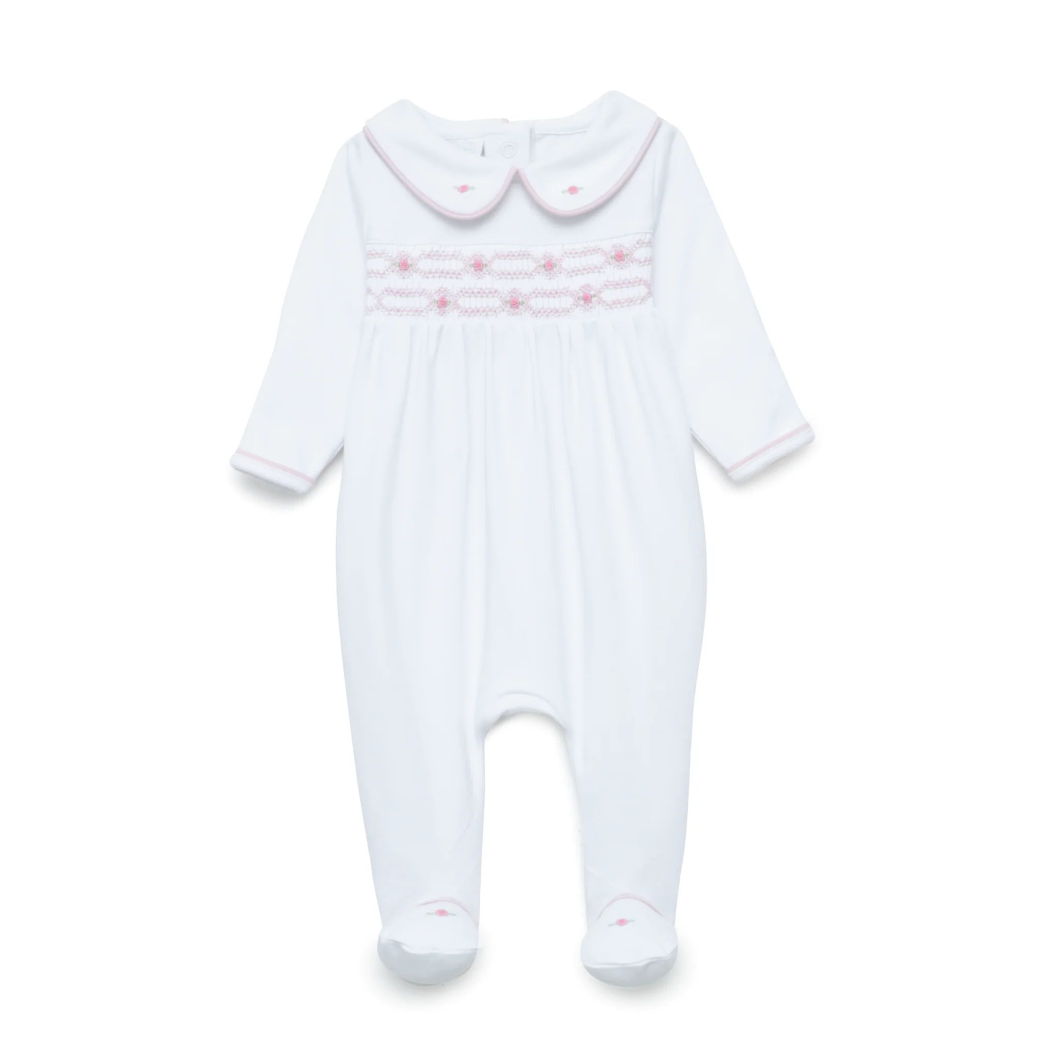 MB Poppy Smocked Footie