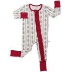 HH Ruffle Zipper Romper