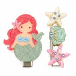 Lily & Roses Mermaid Hair Clips