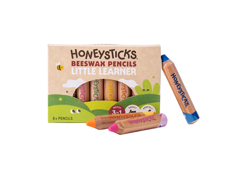 Honeysticks Magic 3-in-1 Beeswax Pencils