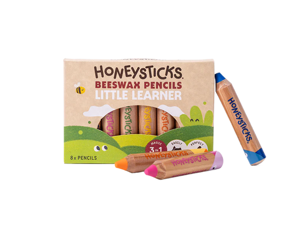 Honeysticks Magic 3-in-1 Beeswax Pencils