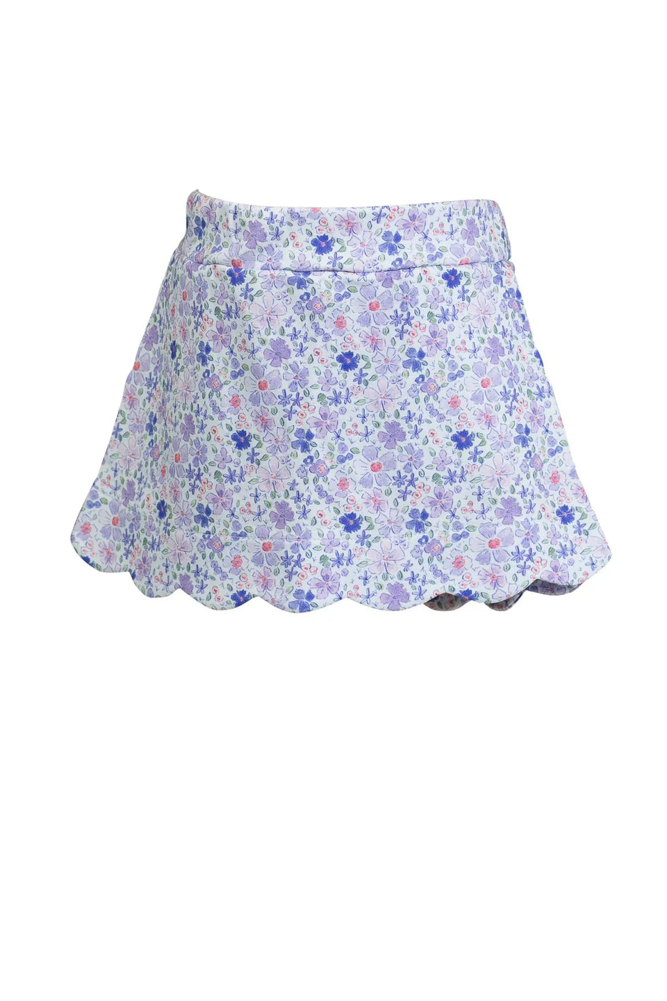 PP Iris Garden Scallop Skort